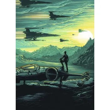 Fototapeta Fototapeta vliesová IADX4-028 SW X-Wing Assault Takodana 200x280 cm