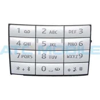 Náhradní klávesnice pro mobilní telefon Klávesnice Nokia E66 spodní bílá, originální - 9793881 a zpět 1 Kč s ATC Clubem