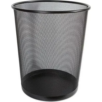 Odpadkový koš Kovový odpadkový koš CONCORDE, malý, černý