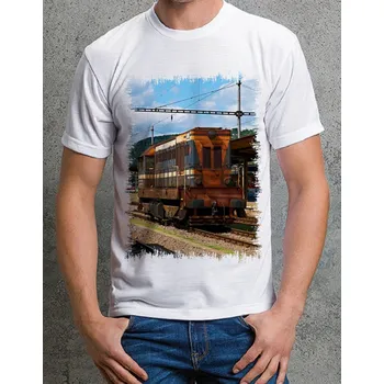 Pánské tričko tričko s lokomotivou 721 004 134