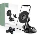 Držák do auta Tech Protect (N50), magsafe, na palubní desku, do mřížky ventilátoru, barva černá