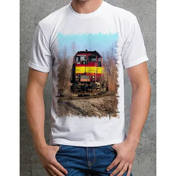 Pánské tričko tričko s lokomotivou 731 046 L