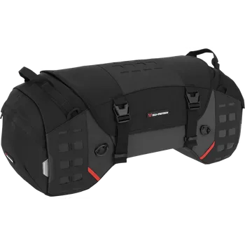 Zavazadlo na motocykl Zadní taška/brašna na motocykl SW-MOTECH PRO TRAVELBAG TAIL BAG 1680D černá/šedá antracit, rozměr 75,0 x 33,5 x 31,0 cm, objem 65 litrů