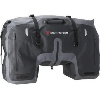 Zavazadlo na motocykl Vodotěsná nepromokavá taška / vak / brašna SW-MOTECH DRYBAG 700 TAIL BAG černá/šedá, velikost 76,0 x 75,0 x 30,0 cm - obsah 70 litrů