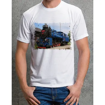 Pánské tričko tričko s lokomotivou U57001 122