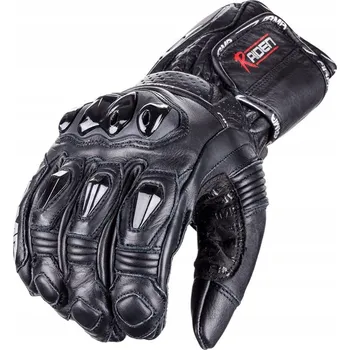 Moto rukavice Wolf Raiden Black Kožené sportovní rukavice na motorku