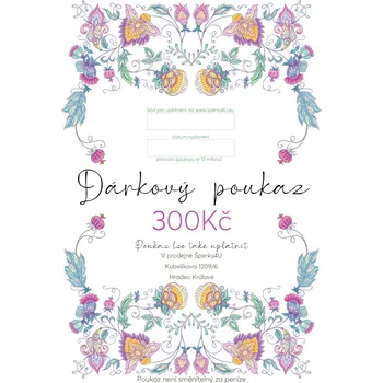 Šperky4U Tištěný dárkový poukaz - DP13-300