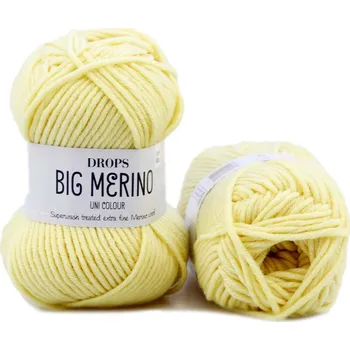 Příze Drops Big Merino 26 citronáda