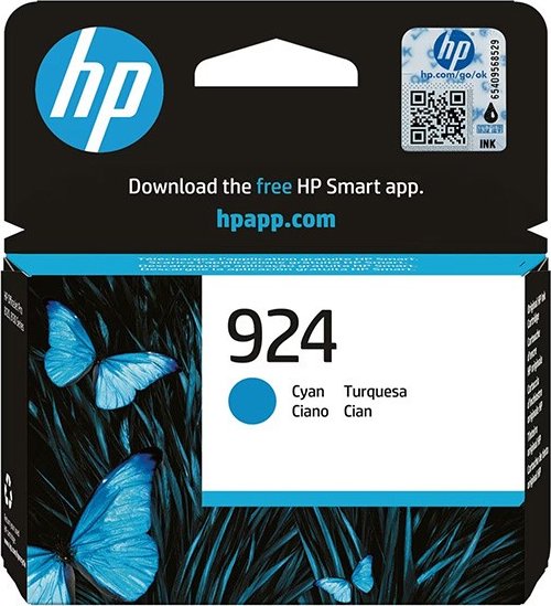 Zásobník HP č.924 - 4K0U3N (Azurový)
