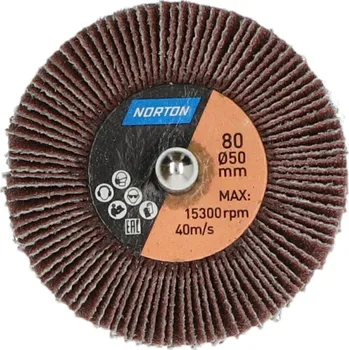 Brusný kotouč NORTON-CLIPPER Vřetenové lamelové kotouče 50x30mm x6mm SK(C) Zr 80 Norton BDX