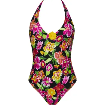 Dámské plavky Plavky jednodílné ANTIGEL (EBB9270-02), Barva černá, Velikost 70B