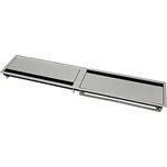 BACHMANN Systém CONI DUO, 2x dlouhý rám (2x 6 modulů), stříbrný - 911.025