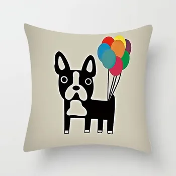 Povlak na dekorativní polštářek Povlak na polštář s zvířecími motivy - 6,40 x 40cm