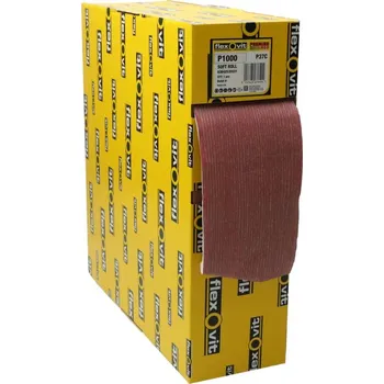 Řezný kotouč NORTON-CLIPPER Antiloading Standardní role Pěnový samosvorný 115mm x25m Zr 1000 Flexovit INDUSTRIAL LINE