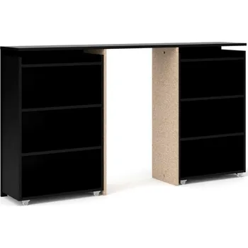 Komoda Falco Čelo postele Simplicity 134 šíře 160 cm černé MAT