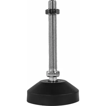 Onpira Černé stavitelné nohy ke stroji kyvné 15° Model: Ø60x110 mm / M10