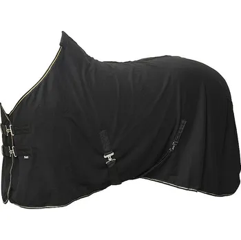 Deka pro koně Odpocovací deka pro koně Wahlstén Furry Quick Dry černá vel. 155 cm