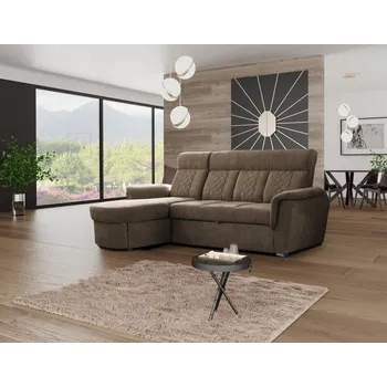 Sedací souprava Falco Sedací souprava Billy uni otoman hnědá