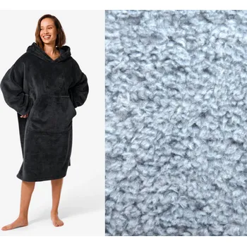 Kožešina s chlupem v modré barvě NF016