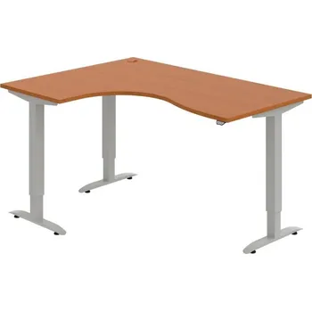 Kancelářský vozík HOBIS trigon elektr.stavitelný stůl stand.ovlad. - MST 2 2005 P, třešeň + doprava zdarma