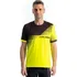 Pánské tričko CRUSSIS Sportovní tričko CSW-085 žluté/černé