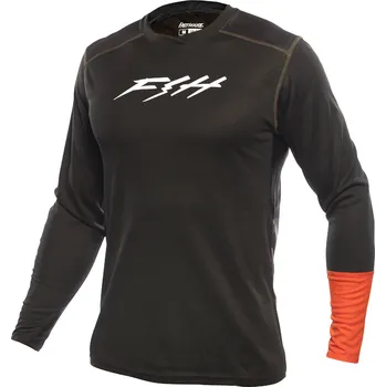 cyklistický dres Fasthouse Alloy Ronin Long Sleeve Jersey Black Velikost: 3XL