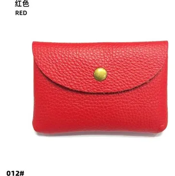 Peněženka Elegantní minimalistická dámská peněženka - Červené