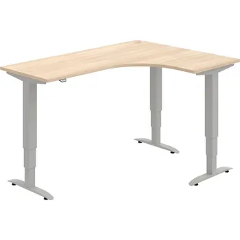 Kancelářský vozík HOBIS trigon elektr.stavitelný stůl stand.ovlad. - MST 3 60 L, akát + doprava zdarma