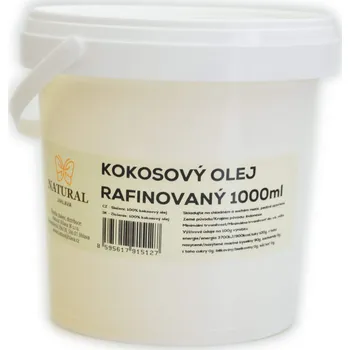 Rostlinný olej Natural Olej kokosový 1000ml