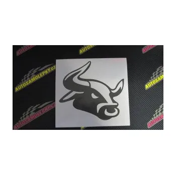 Samolepící dekorace SAMOLEPKA Býk 001 pravá (10 - červená) NA AUTO, NÁLEPKA, FÓLIE, POLEP, TUNING, VLASTNÍ TEXT, TISK, AUTOSAMOLEPKY.cz, POLEPY, OBRÁZEK, LOGO, SAMOLEPKY