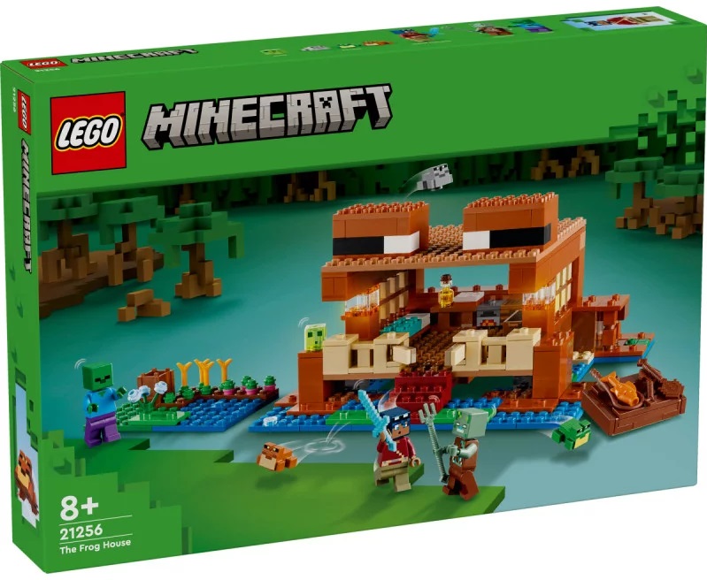 foto Stavebnice LEGO LEGO Minecraft 21256 Žabí domek