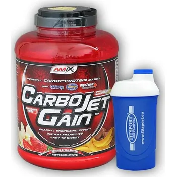 Protein Amix CarboJet Gain 4000g + šejkr Strawberry + DÁREK