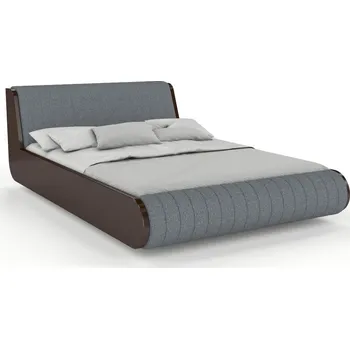 Postel Buková levitující postel Harald 200x200 cm - masiv 4 cm Čalounění postele: Solid 90, Odstín moření: Palisander, Rozměr: 200x200