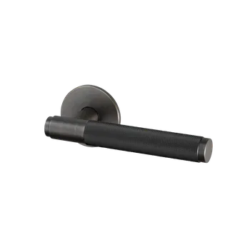 Dveřní kování Buster + Punch Buster+Punch klika na dveře CROSS (kouřový bronz) Provedení: Klika / klika bez rozet