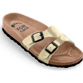 Dámská zdravotní obuv Obuv zdravotní FORcare 212143 krémová lesk Velikost: 38