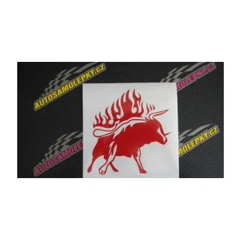 Samolepicí dekorace na vozidlo Animal flames 055 pravá býk (12 - zelená) SAMOLEPKA NA AUTO, NÁLEPKA, FÓLIE, POLEP, TUNING, VLASTNÍ TEXT, TISK, AUTOSAMOLEPKY.cz, POLEPY, OBRÁZEK, LOGO, 3D STICKERS