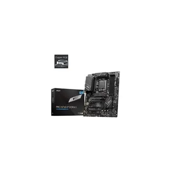 Základní deska MSI MB Sc LGA1700 PRO B760-P DDR4 II, Intel B760, 4xDDR4, 1xDP, 1xHDMI