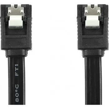 Napájecí kabel Accura SATA III - SATA III 0.3m černý ACC2203