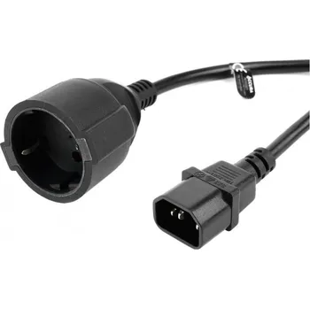 Napájecí kabel Accura C14 - Schuko 0.2m ACC2221