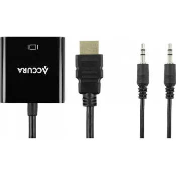 Video kabel Accura HDMI > VGA M/F + audio ACC2251