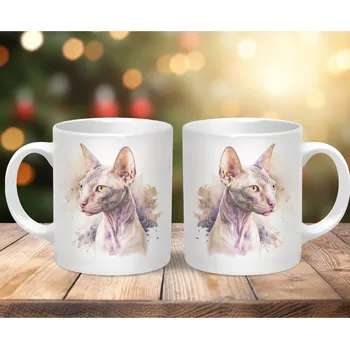 Hrnek 330ml, KOČKA - SPHYNX, cena za 1 ks