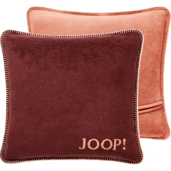 Dekorativní polštářek Biederlack JOOP! Uni Doubleface Violett-Schiefer polštář 50 x 50 cm Product: Bez výplně