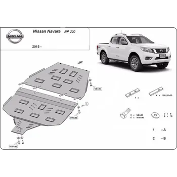 Auto-moto Kryt pod převodovku MERCEDES-BENZ X-CLASS Platform/Chassis (470) - Plech - 8595698043757