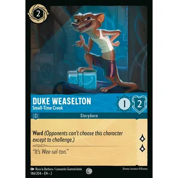 Karetní hra Duke Weaselton 146/204 - Rise of the Floodborn Typ karty: Standard