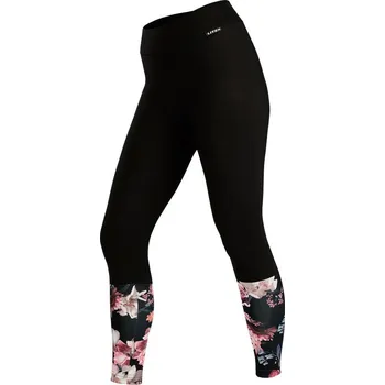 Jemně zateplené legíny LITEX černé + vzor L