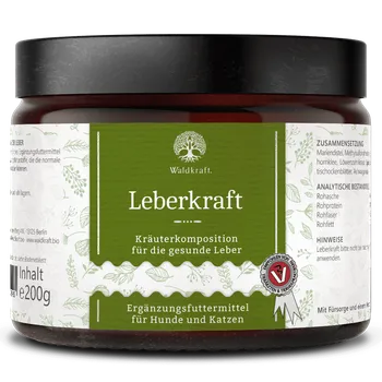 Waldkraft Síla jater - bylinná směs na játra psů a koček (200 g)