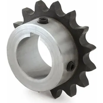 Řetězová sada pro motocykl Řetězové kolo 10B-1-11-NKZ/D20 (5/8″ × 3/8″) - 11 zubů, s nábojem, kalené zuby, 2 šrouby M5, díra 20H7, drážka (ocel)