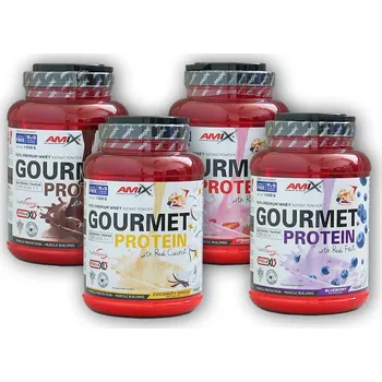 Protein Amix Gourmet Protein 1000g Blueberry-yogurt + DÁREK