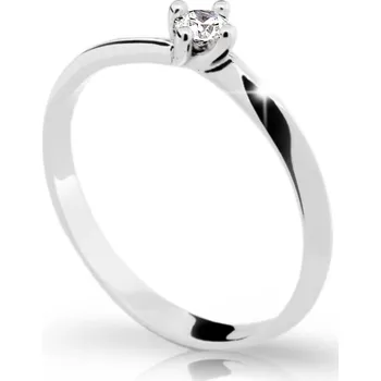 Prsten Cutie Diamonds Zásnubní prsten z bílého zlata s briliantem DZ6811-1907-00-X-2 55 mm + 2 měsíce na vrácení zboží