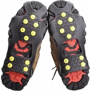 Mačky Městské nesmeky S-trek STREET 10 hrotů / velikost L - Černá